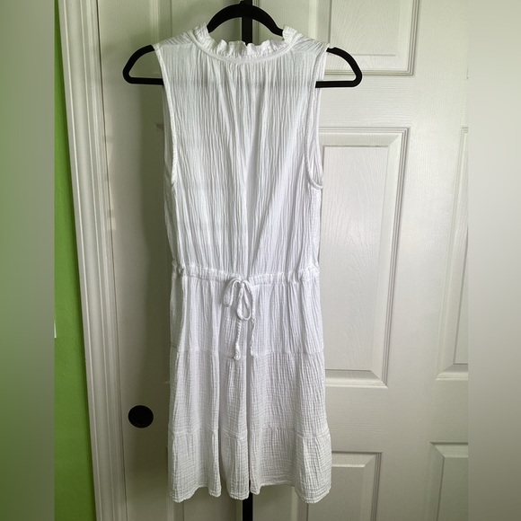 SALE - Joie White Tiered Gauze Dress, size S 🎃🎃 - Picture 2 of 2
